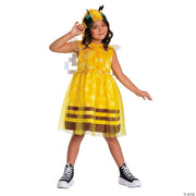 kids-minecraft-bee-hooded-dress-costume-small-4-6