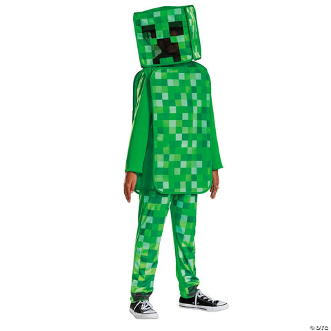 Kids Classic Minecraft™ Creeper Pop-Out Costume - Large 10-12
