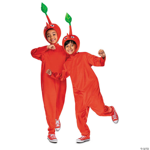 Kids Classic Pikmin™ Red Pikmin Jumpsuit Costume - Large 10-12