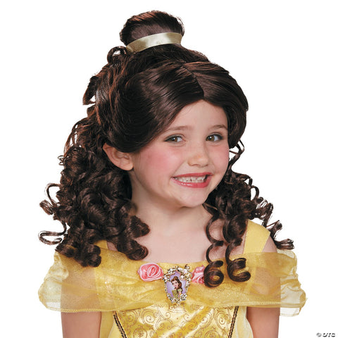 Girl's Belle Wig - Beauty & the Beast