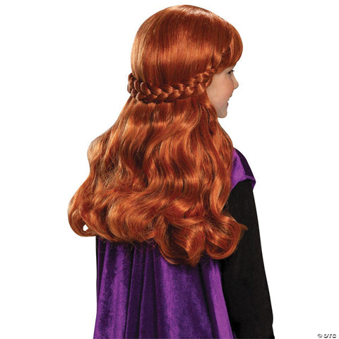 Girl's Anna Wig - Frozen 2
