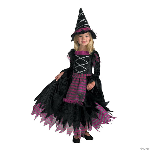 Girl's Fairy Tale Witch Deluxe Costume