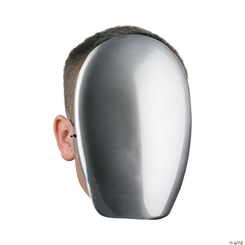 No Face Chrome Mask