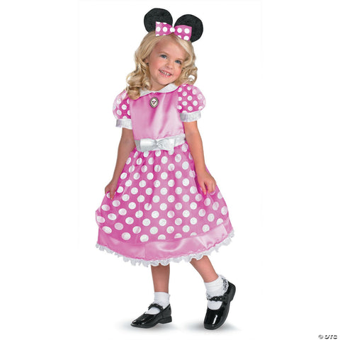 Girl's Clubhouse Pink Minnie Mouse Costume