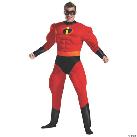 Men's Mr. Incredible Deluxe Muscle Costume