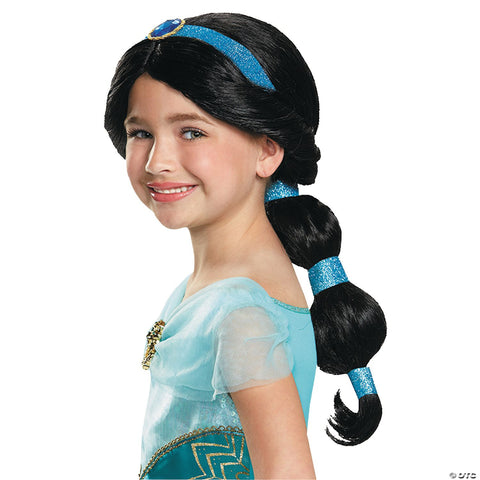 Girl's Jasmine Wig - Aladdin