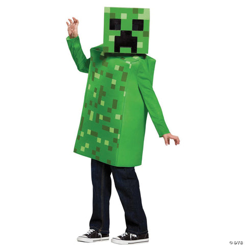 Boy's Creeper Classic Costume - Minecraft