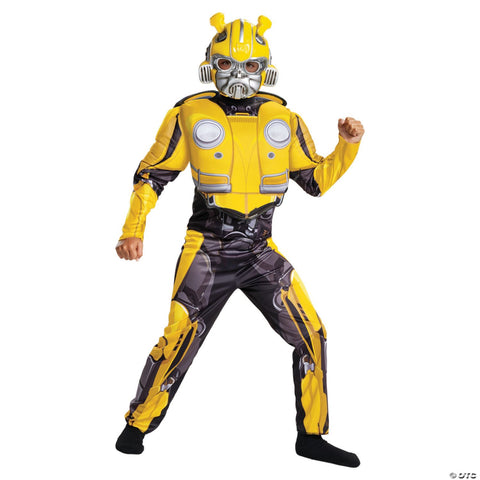 Boy's Bumblebee Classic Muscle Costume - Transformers Movie