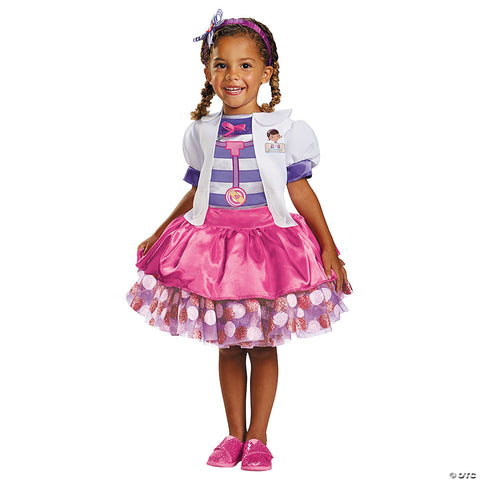 Kids Deluxe Doc McStuffins Costume - Small 4-6