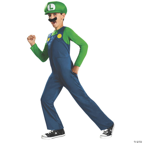 Boy's Luigi Classic Costume