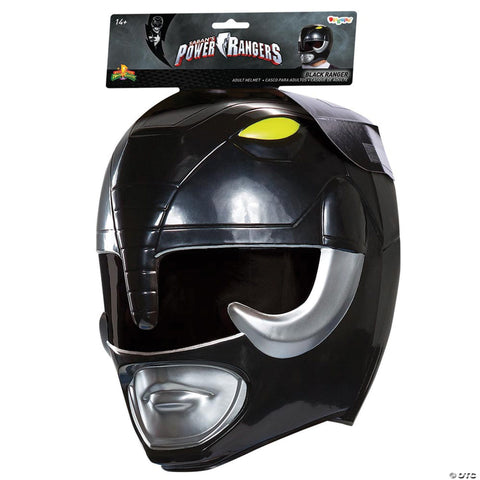 Black Ranger Helmet - Adult - Mighty Morphin