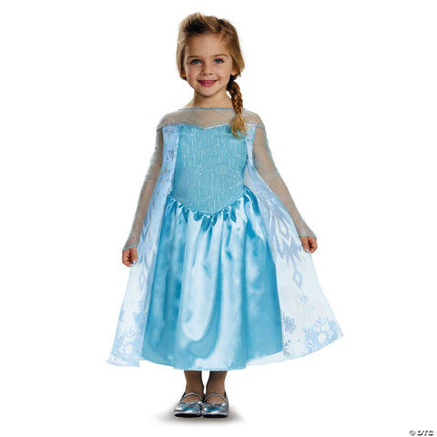 Toddler Classic Disney’s Frozen Elsa Dress Costume - Small