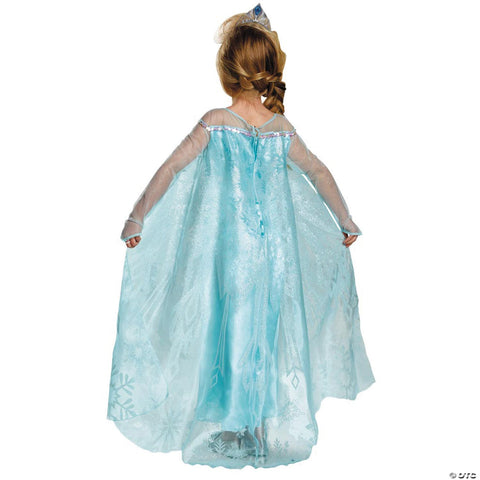 Girl's Elsa Prestige Costume - Frozen