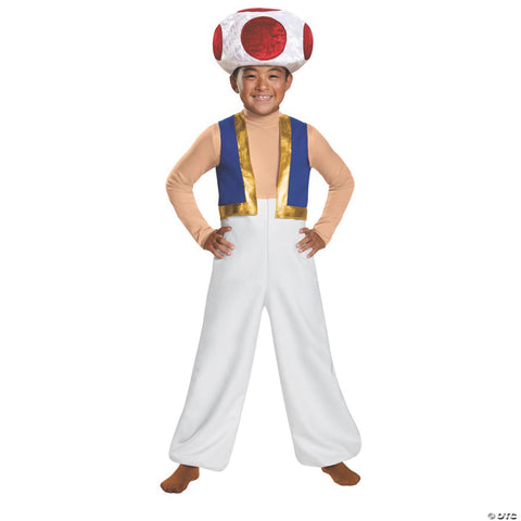 Boy's Toad Deluxe Costume - Super Mario Brothers
