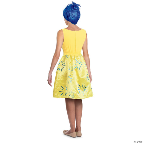 Women’s Deluxe Disney/Pixar Inside Out 2 Yellow Joy Costume -  12-14
