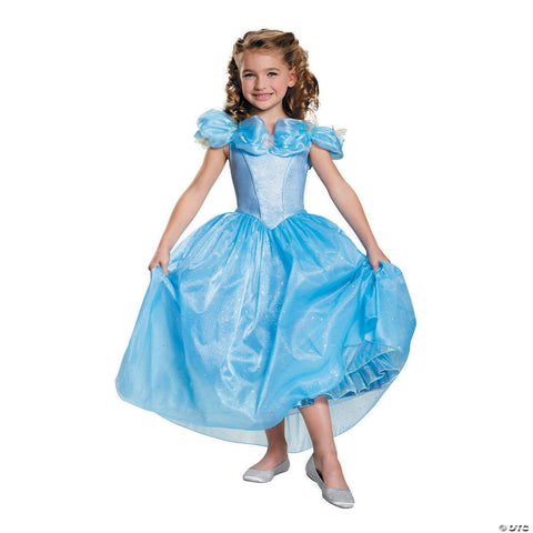 Girl's Cinderella Prestige Costume - Cinderella Movie