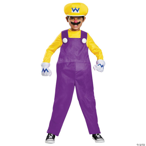Kids Deluxe Super Mario Bros.™ Wario Costume - Large