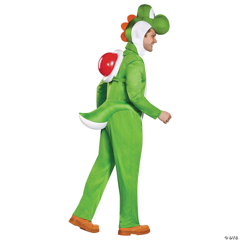 Adults Deluxe Super Marrio Bros.™ Yoshi Costume - XXL | Horror-Shop.com