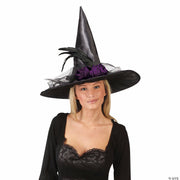 fancy-feather-purple-rose-black-witch-hat-costume-accessory