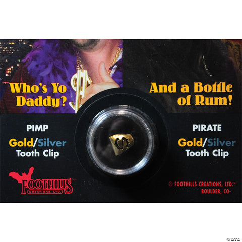 Pimp/Pirate Gold Tooth Carded