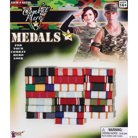 Combat Hero Bar Medals