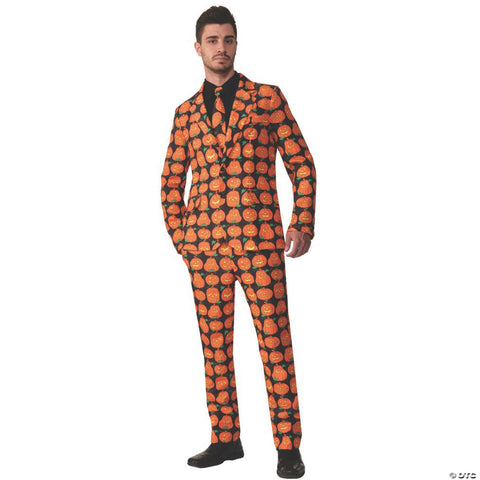 Men's Pumpkin Suit & Tie