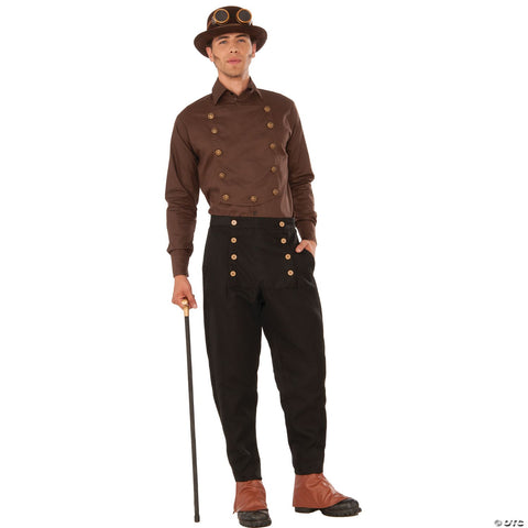 Steampunk Brown Shirt