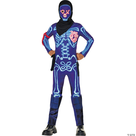 Kids Fortnite Polyester Jumpsuit Party Trooper Costume -  10-12