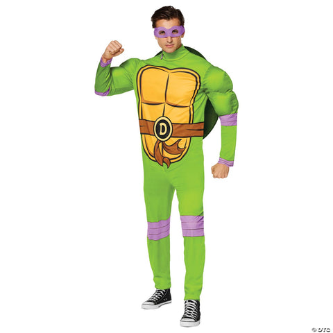 Adults Classic Teenage Mutant Nija Turtles Donatello Costume - Large