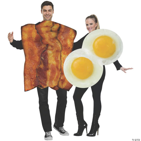 Bacon & Eggs Couple Costume