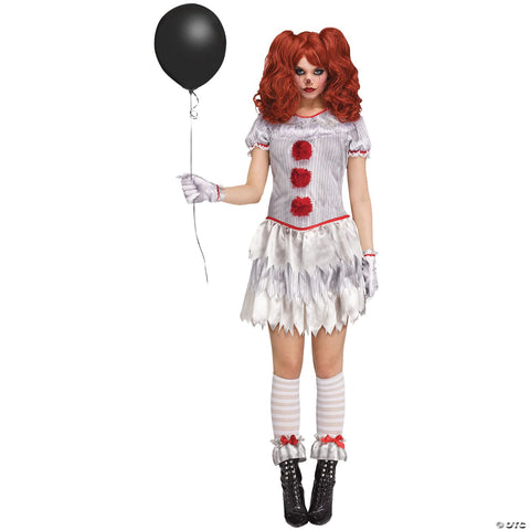 Women's Carnevil Clown Costume