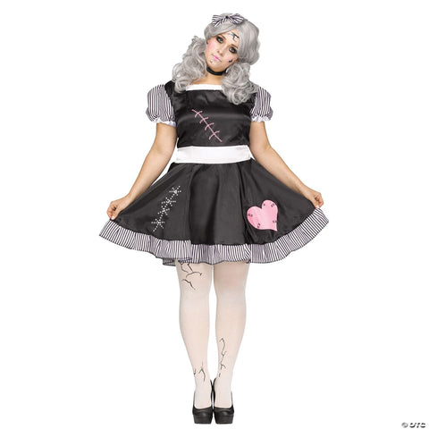 Women's Broken Doll Costume