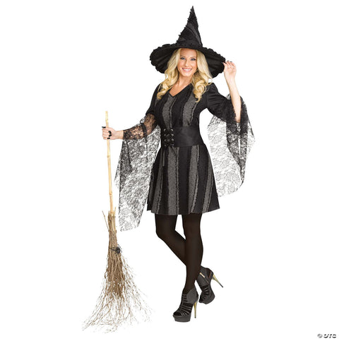 Adults Stitch Witch Costume - Medium/Large