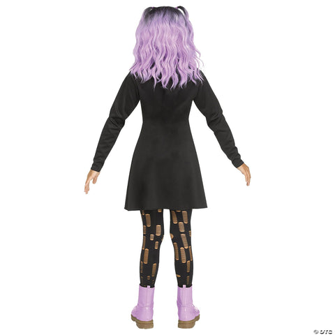 Kids Skeleton Holographic Costume - Large 12-14