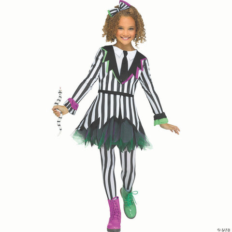 Girl’s Multicolored Polyester Silly Spirit Costume - Extra Large 14-16