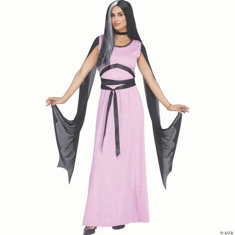 Women’s Pink & Black Monster Mom Polyester Dress Costume - Medium/Large 10-14
