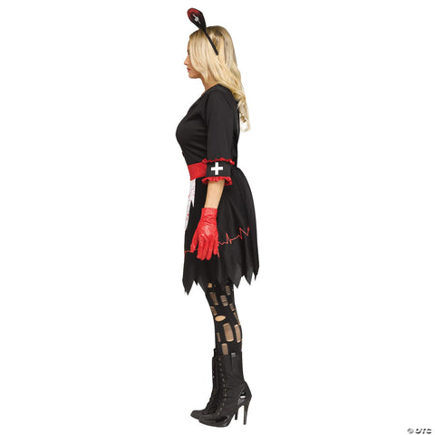 Adults Not So Nice Nurse Costume - Medium/Large