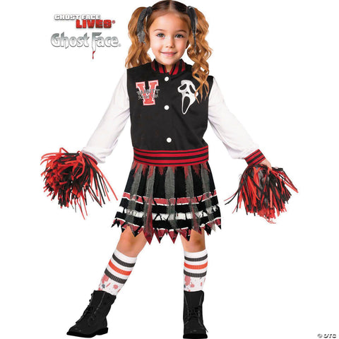 Toddler Scream™ Scream for the Team Cheerleader Costume - Extra Large 4-6