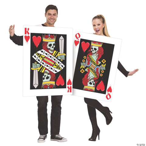 King & Queen of Hearts Couple Costume