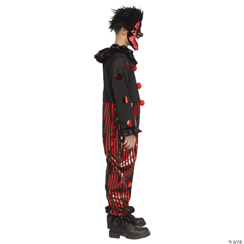 Kids Chrome Clown Costume - Large