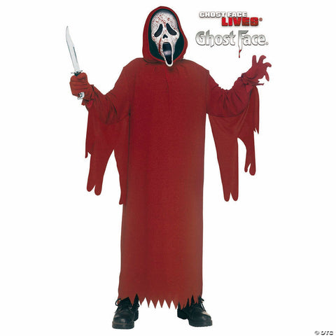 Kids Deluxe Ghost Face® Crimson Costume -  12-14