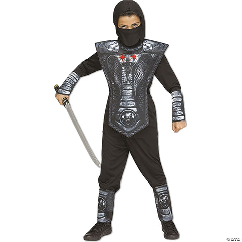 Child Silver Cobra Ninja
