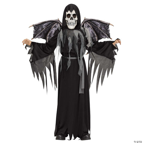 Kids Winged Reaper Costume - Large