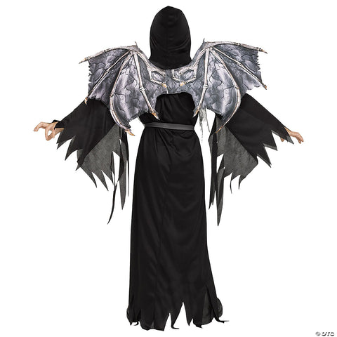 Kids Winged Reaper Costume - Large