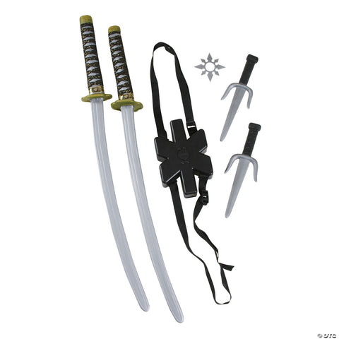 Ninja Double Sword Set | Horror-Shop.com