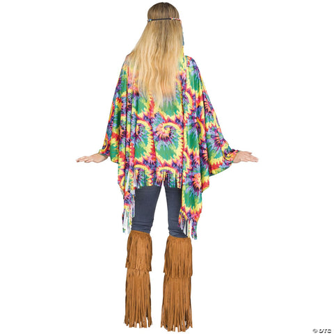 Poncho Tie-Dye Hippie