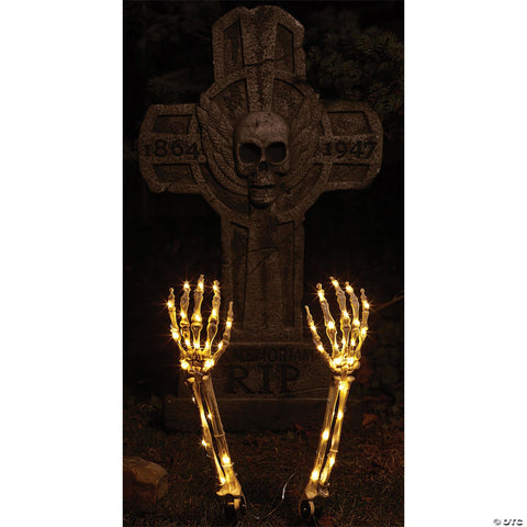 15-inch Skeleton Arms Light up Yard Décor