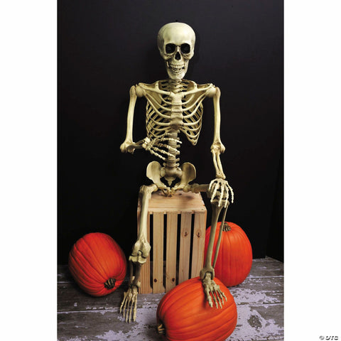 5 Ft. Realistic Posable Articulated Skeleton Halloween Decoration