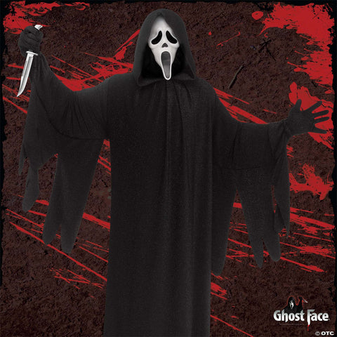5'x5' Scream™ Ghost Face® Backdrop | Horror-Shop.com