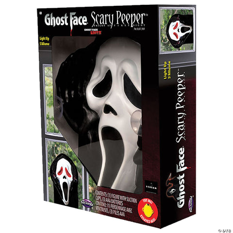Window Peeper Light-Up Ghost Face